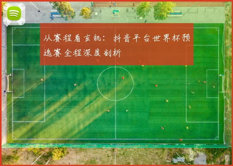 从赛程看玄机：抖音平台世界杯预选赛全程深度剖析